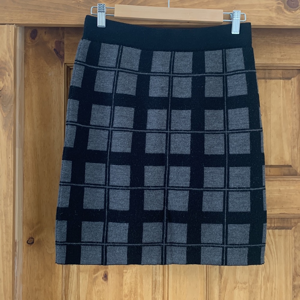 Willi Smith knit wool blend skirt size Small